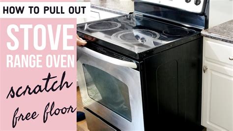 how far can you pull out a gas stove